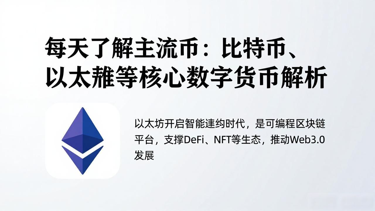 每天认识一种数字货币_比特币以太坊稳定币价值分析_数字货币新手入门指南