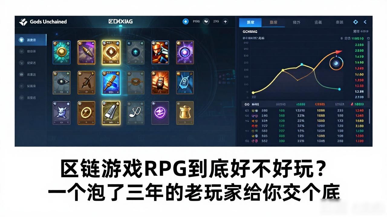 区块链游戏RPG_Gods Unchained游戏性经济系统平衡_区块链RPG深度分析